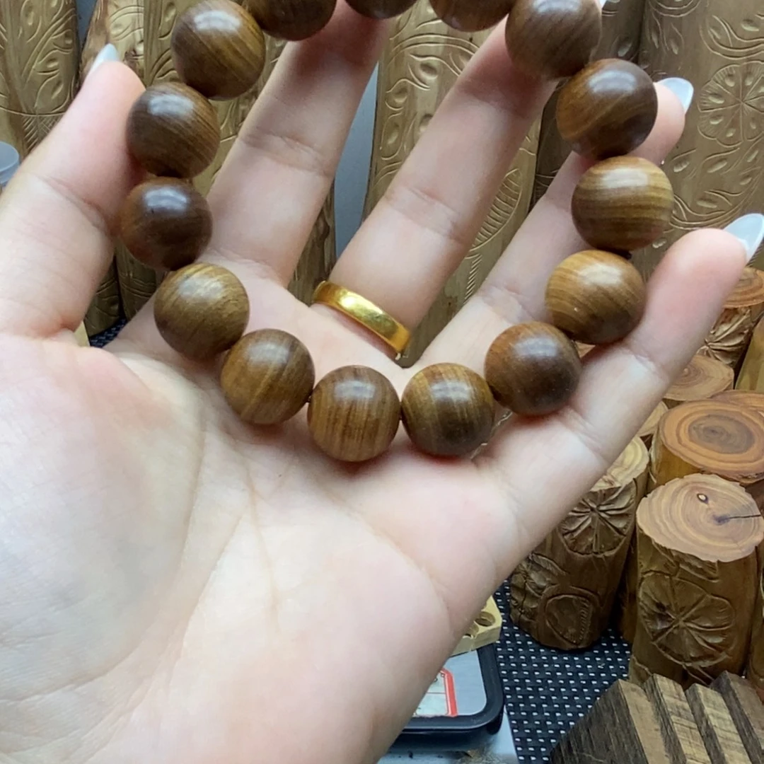 檀香木老山檀香正区1.5圆珠