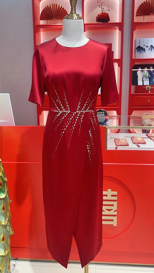 六礼17039高端品质喜婆婆喜妈妈新娘婚宴旗袍