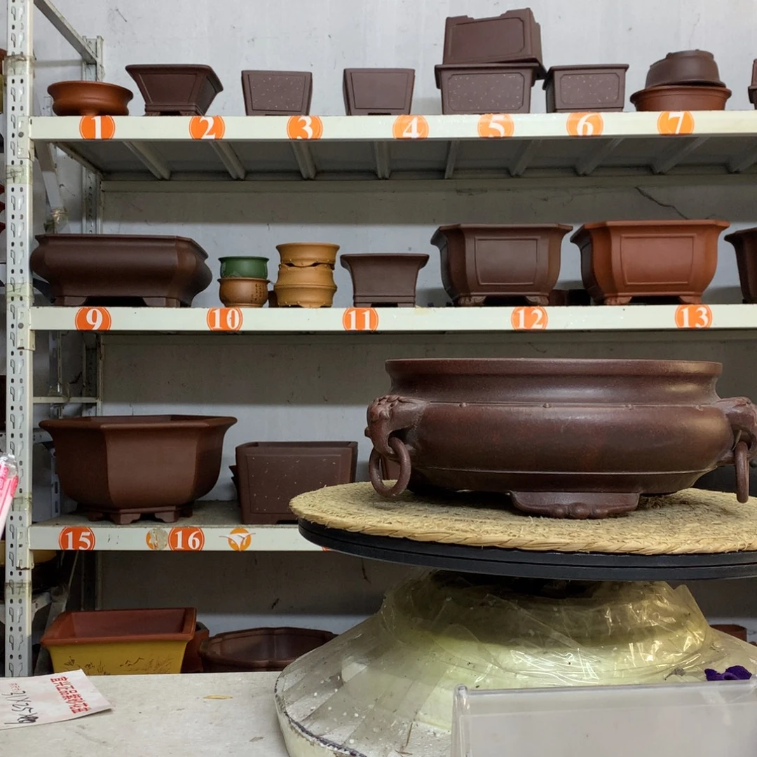 紫砂花盆精品紫砂花盆包邮包售后