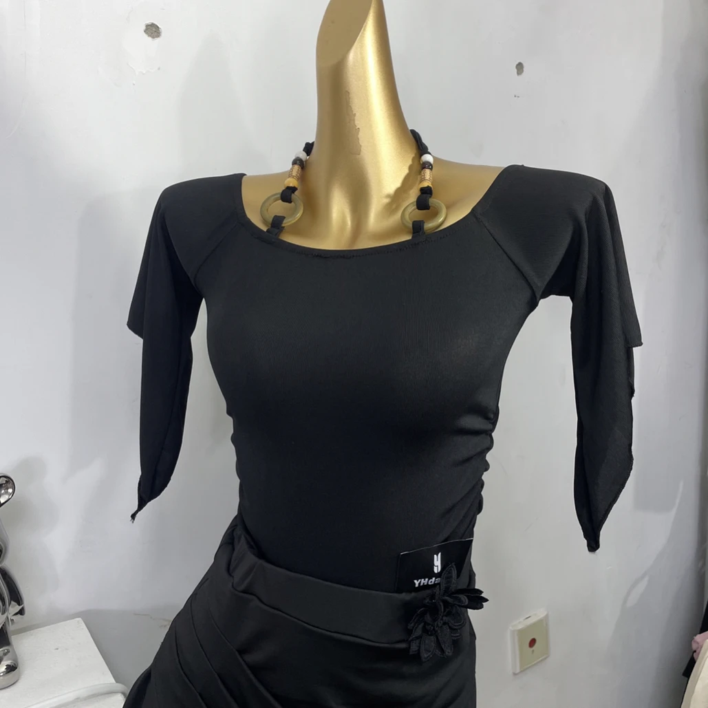 【断码捡漏】对应号码拍拉丁摩登练功服舞服上衣半身裙