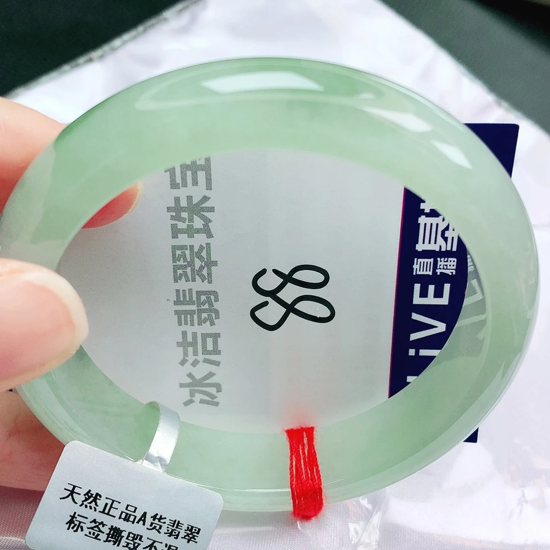 翡翠未镶嵌手镯缅甸天然A货翡翠手镯