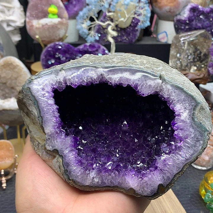 未镶嵌紫晶大型摆件（非配饰）