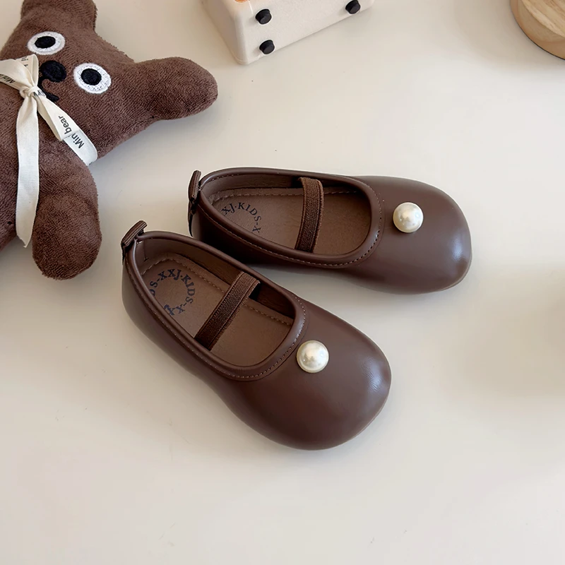 安可拉穿搭珍珠民国风单鞋Y01