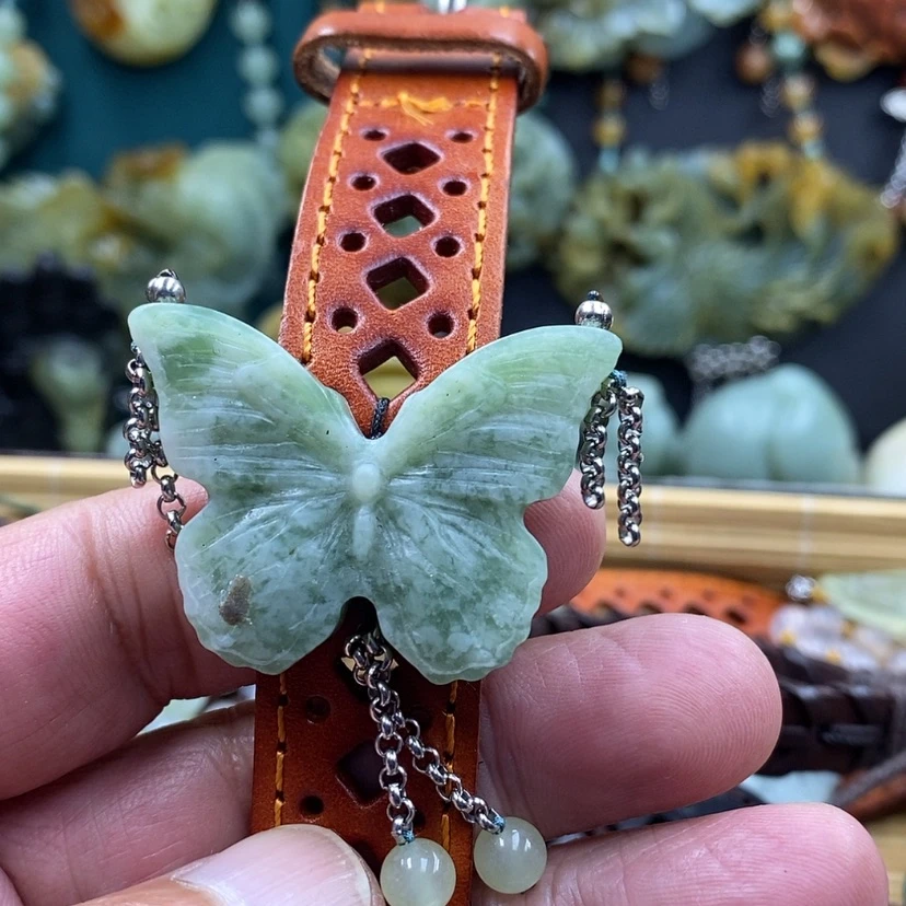【闪购商品】未镶嵌岫玉手牌