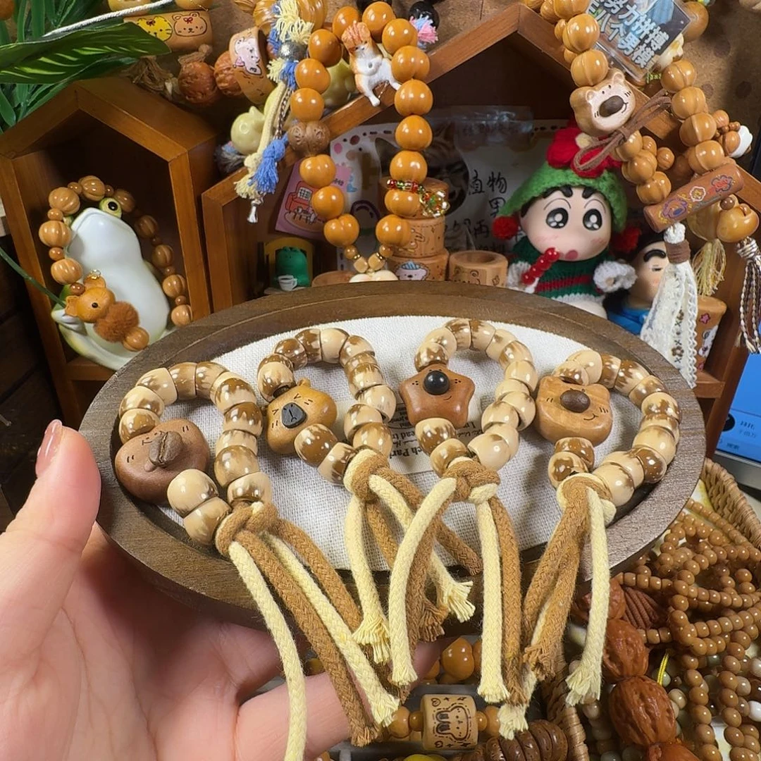 紫金鼠吊坠花花肠子手捻