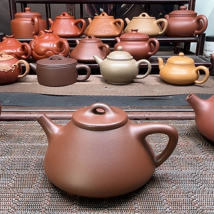 y***大紫砂茶壶原矿紫砂