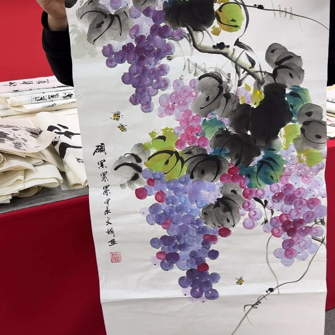 国画国画作品多次入选