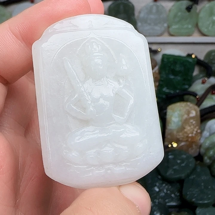 渡***劫颈饰未镶嵌和田玉