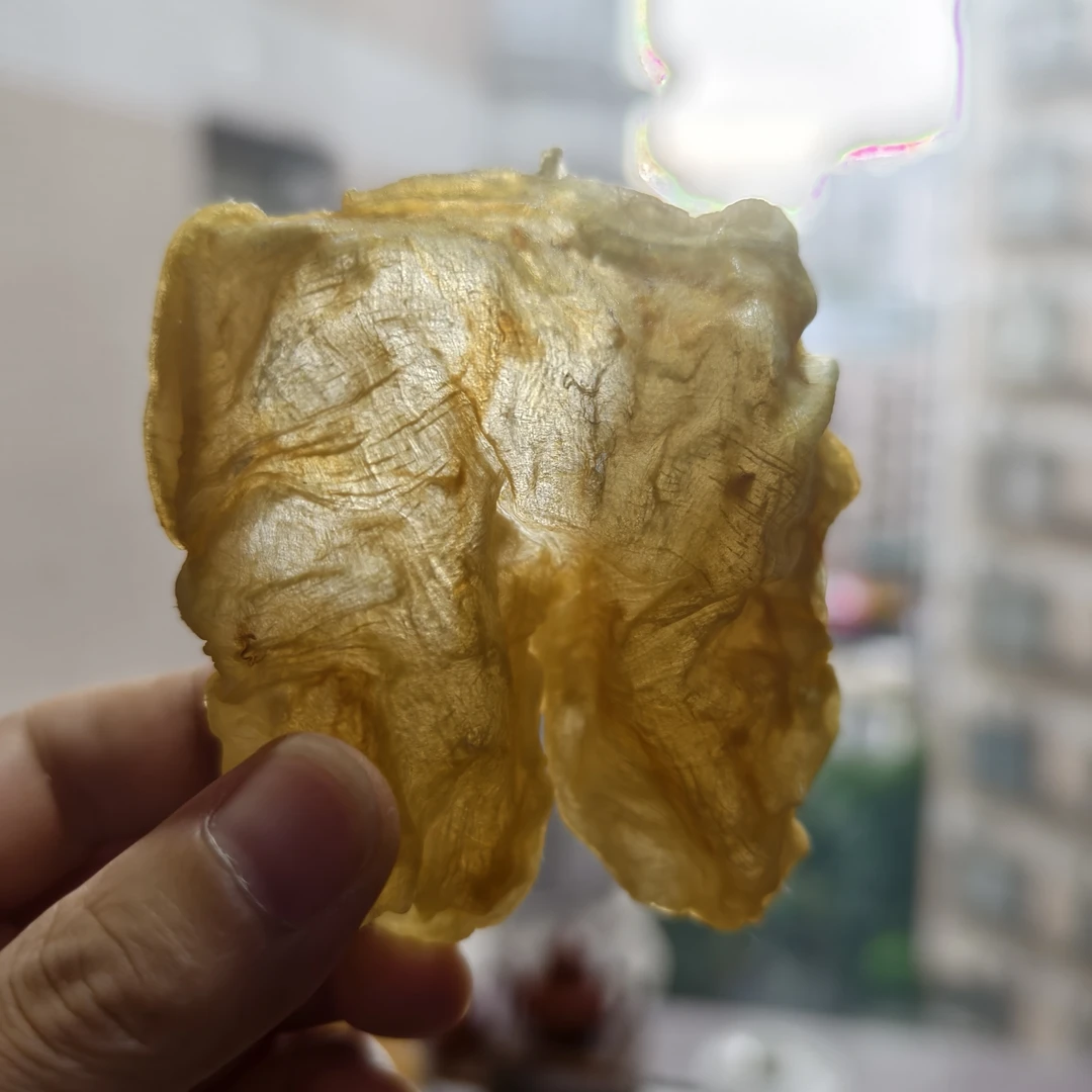 鸡泡胶60头 花胶鱼胶 赤嘴公胶深海厚肉滋补海产干货