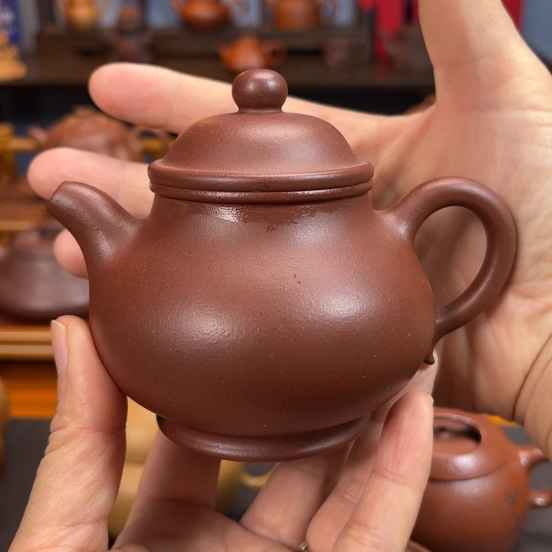 紫砂茶壶宜兴紫砂壶半手工制作