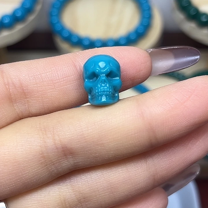 琉璃非金属骷髅头