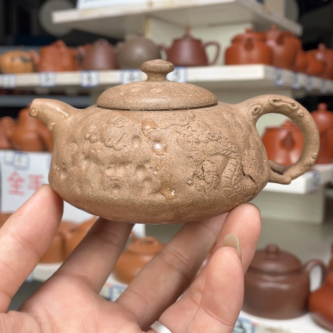 紫砂茶壶老段全手工210毫升