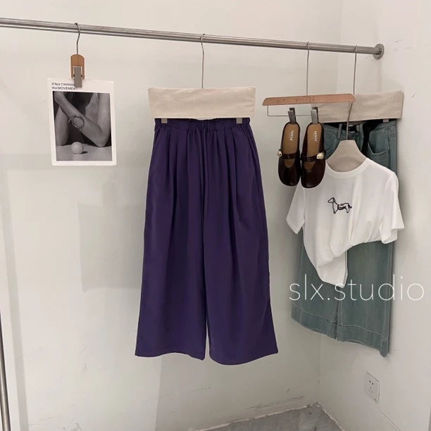 slx@ 9206 抽绳休闲裤
