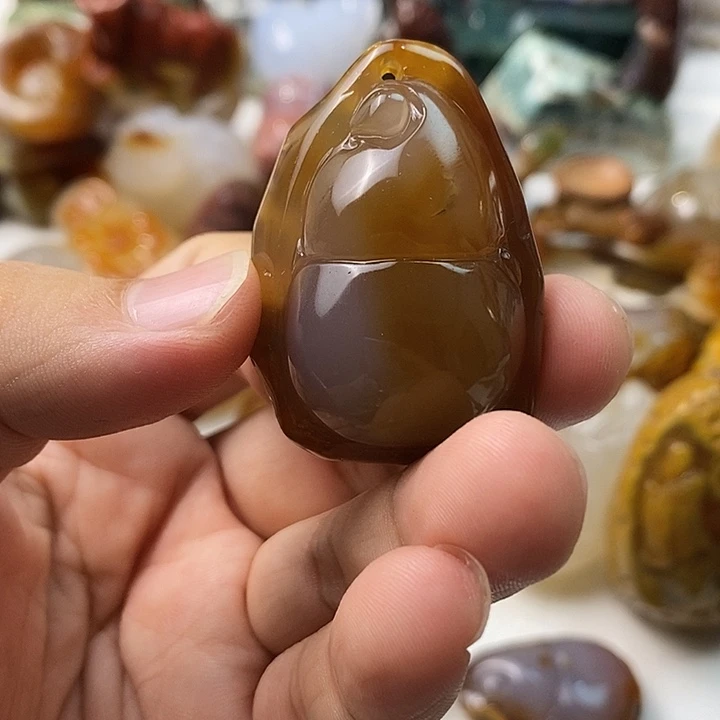 未镶嵌颈饰玛瑙/玉髓