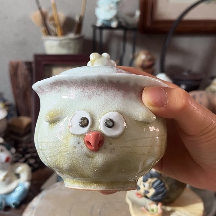 猫猫盖碗（原创手捏（抢抢抢