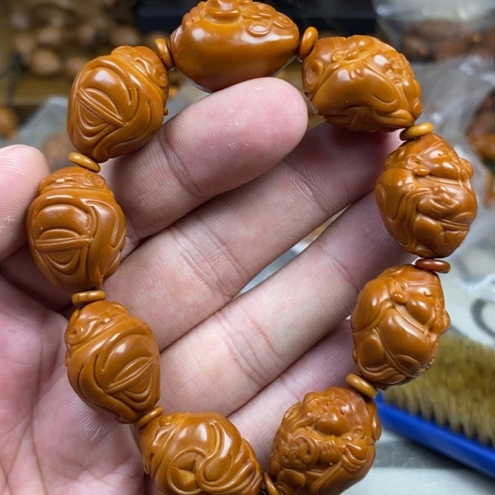 手串/手链橄榄核橄榄核雕工艺手串