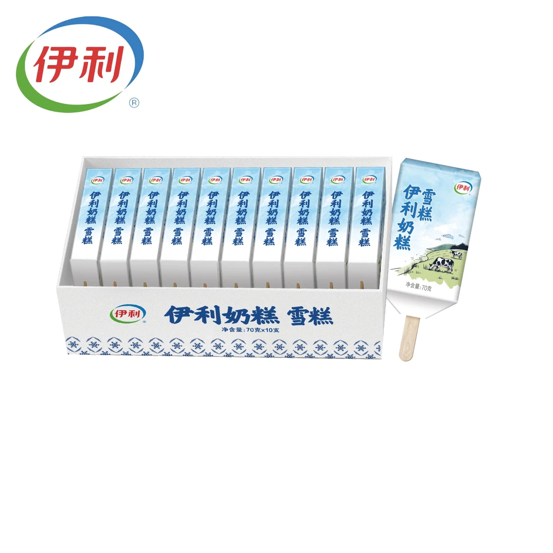伊利奶糕雪糕牛奶味70g/1支次日达