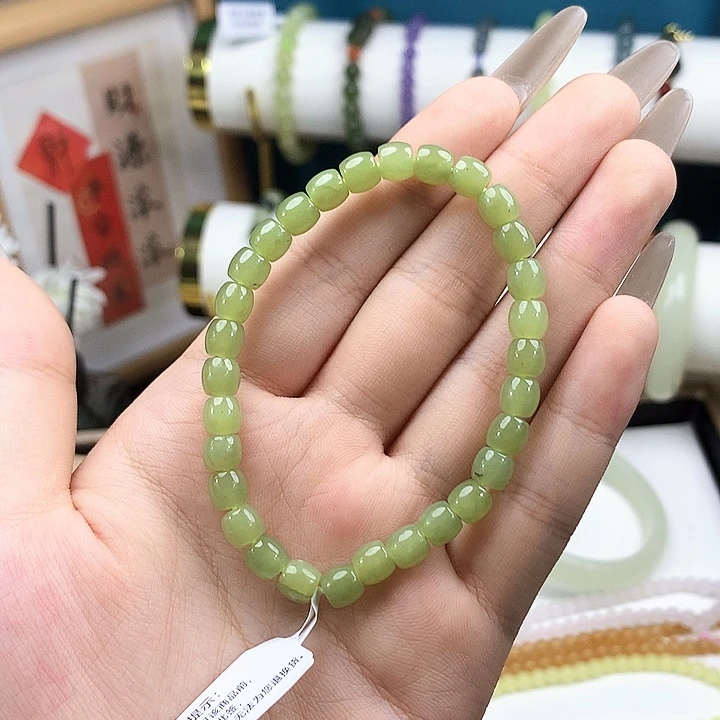 和田玉（糖玉）未镶嵌手链
