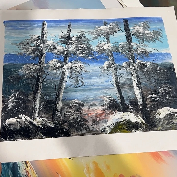 油画30*40手绘油画