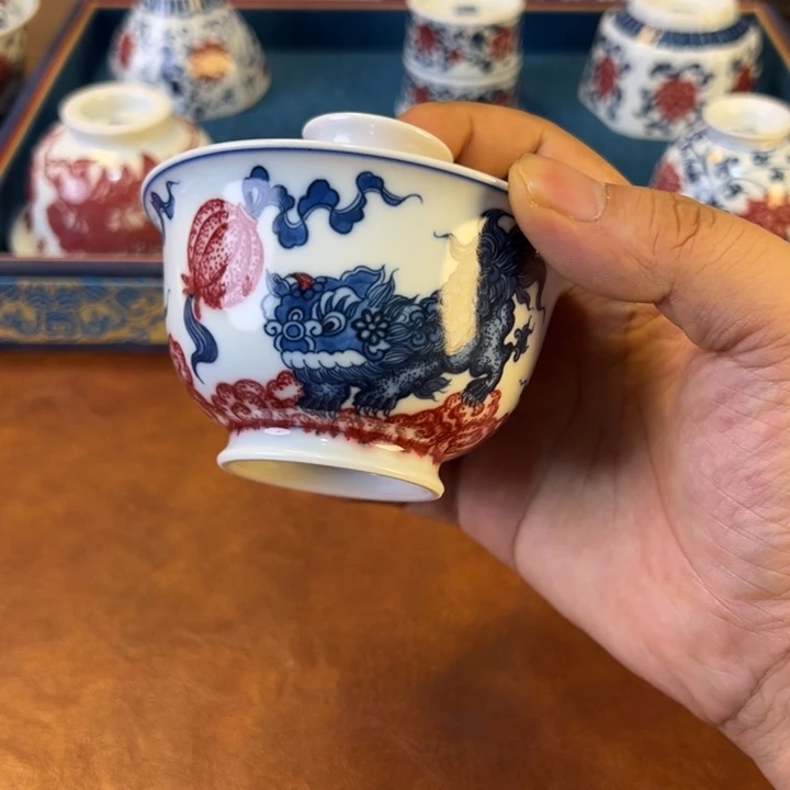 摆件景德镇茶器啊百宝箱