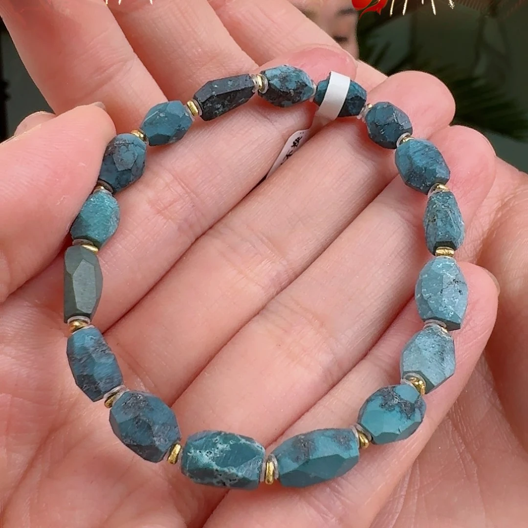 绿松石珠宝奇石未镶嵌