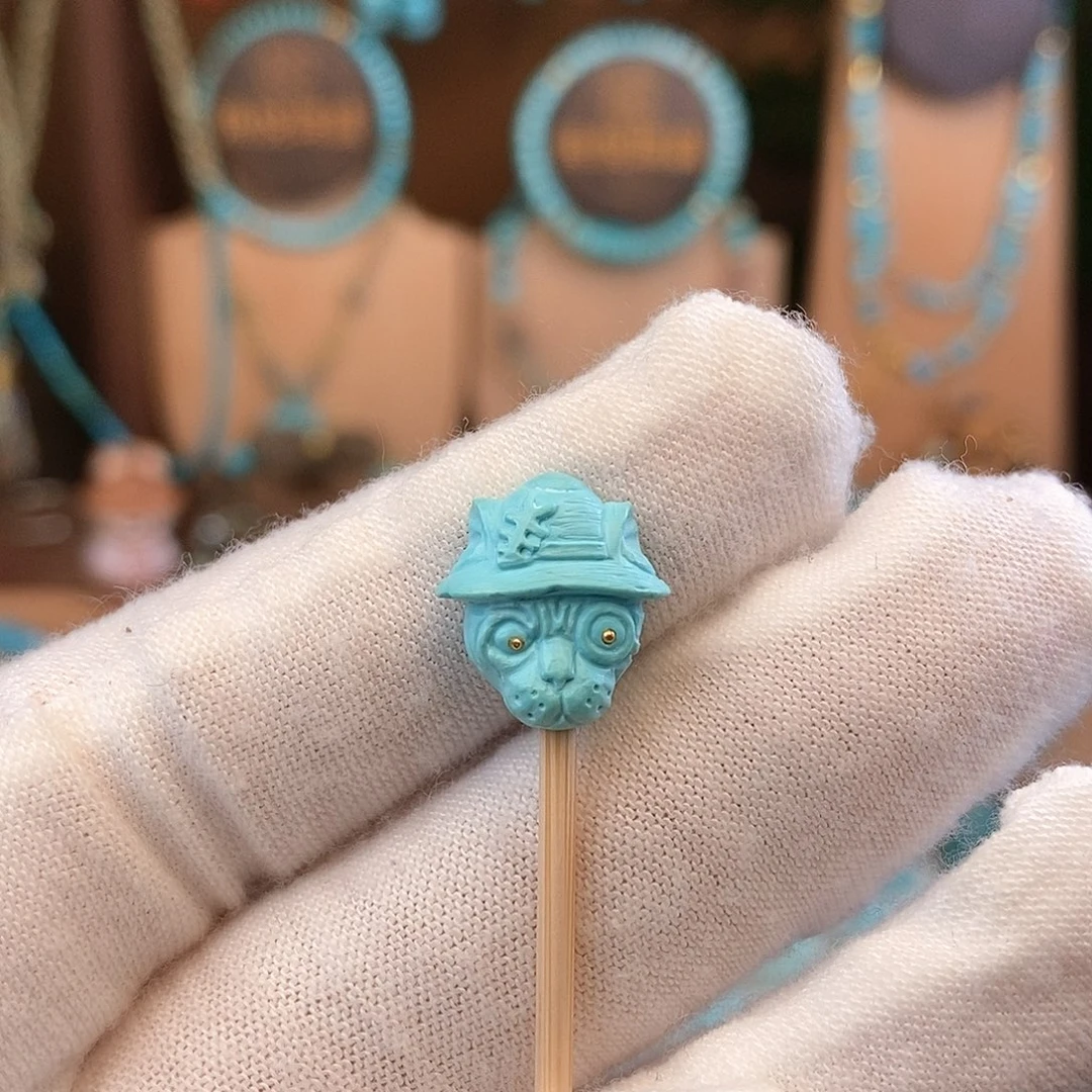 绿松石未镶嵌配饰