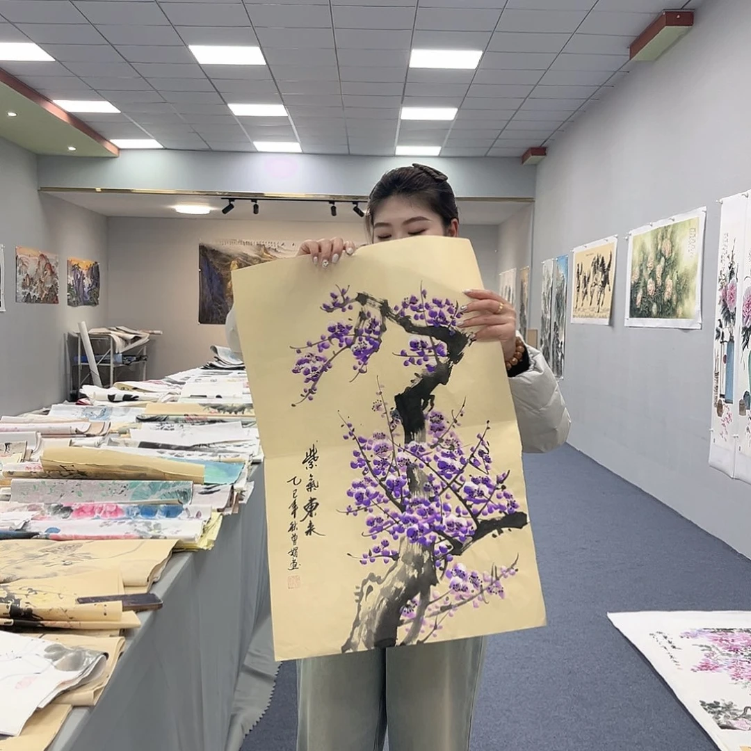 国画国画作品纯手绘作品