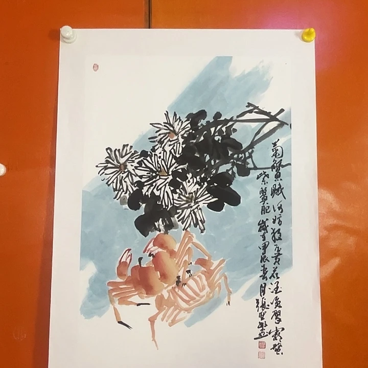 国画张圣敏先生纯手绘作品