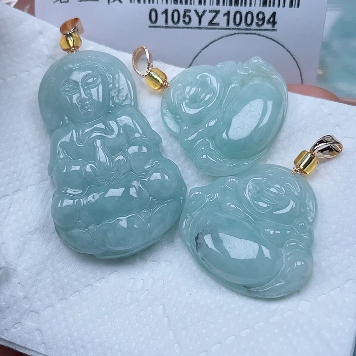 吊坠(不含链)未镶嵌翡翠