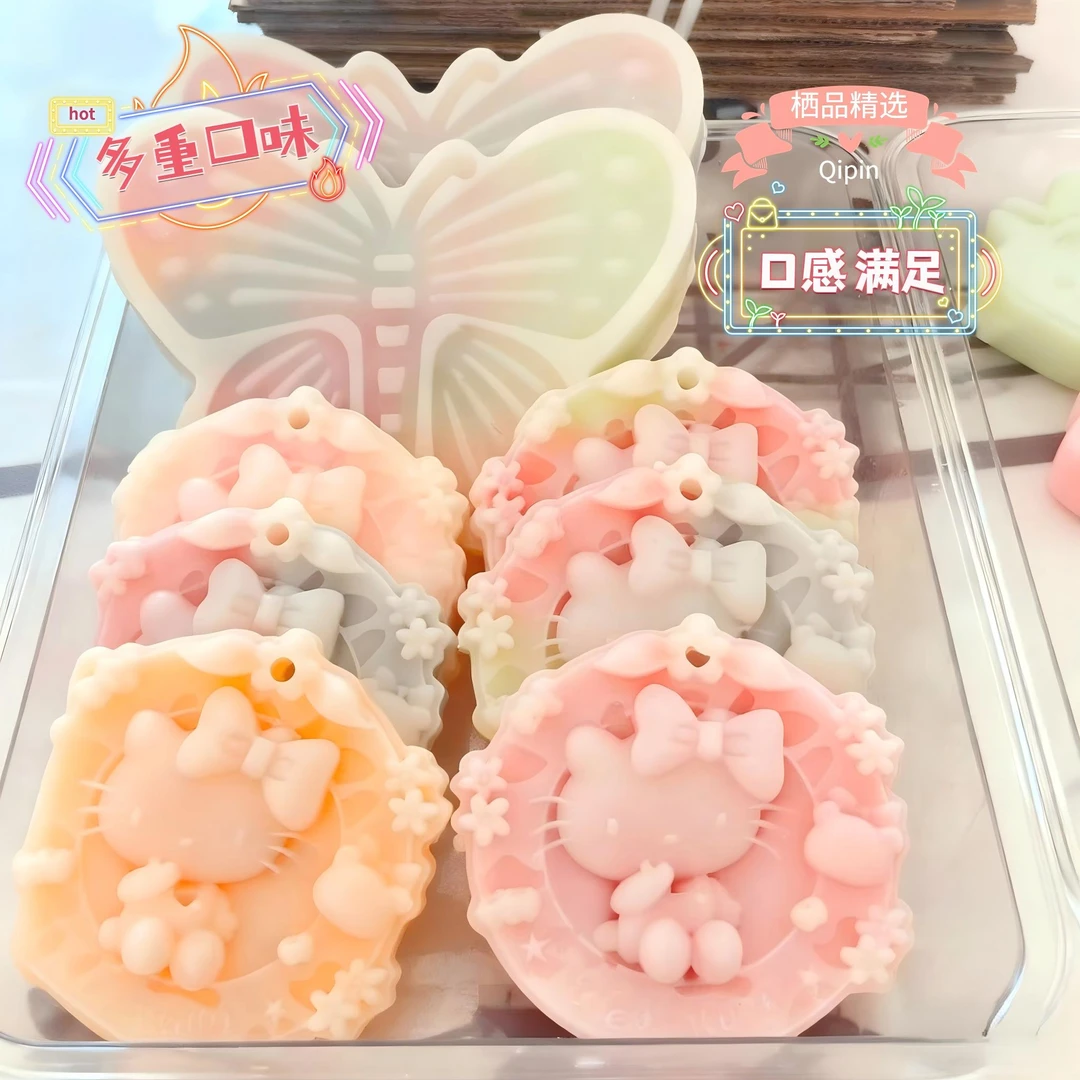 夹心爆浆口香糖多口味混合水果味酸酸甜甜声控解压小零食