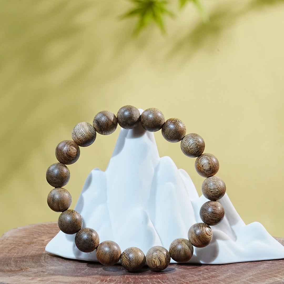 达拉干老料单圈沉香手串 1.0cm 6.42g T251008035  C