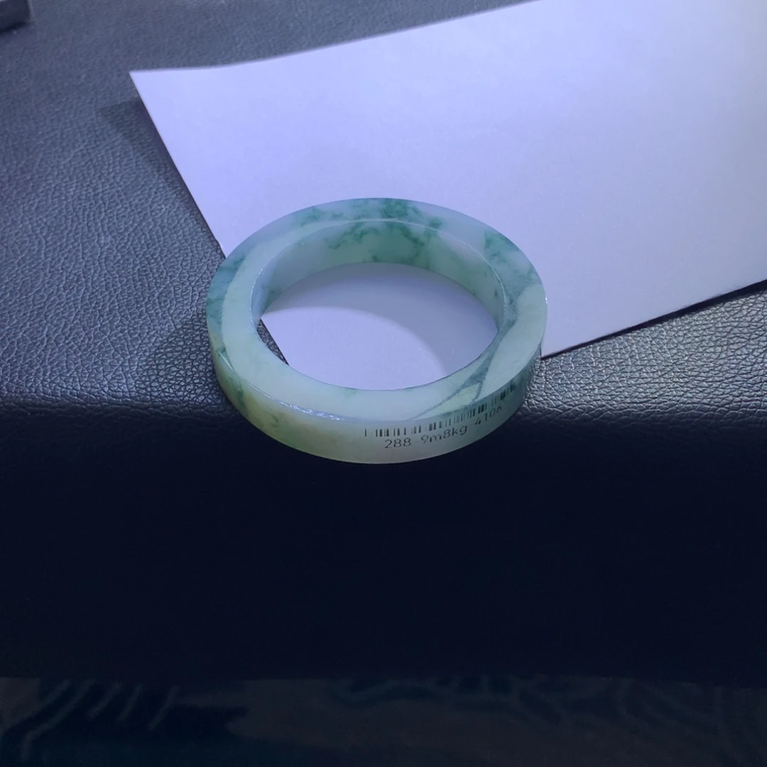 陈***滿定制翡翠未镶嵌手镯