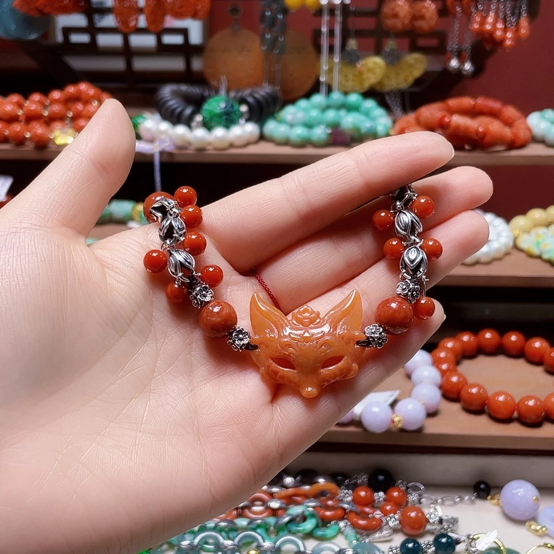 翡翠未镶嵌手链饰品