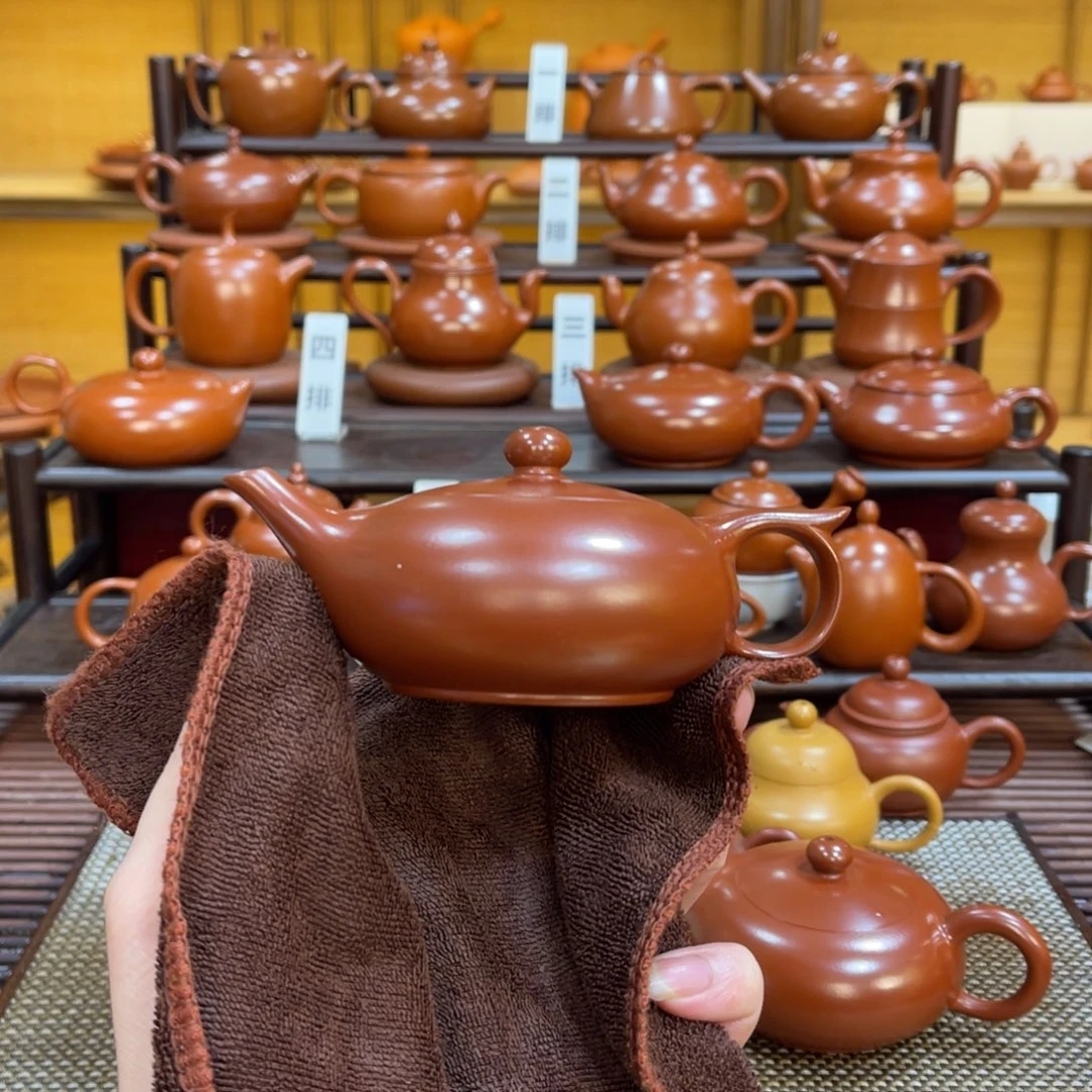 茶壶紫砂潮州手拉壶，