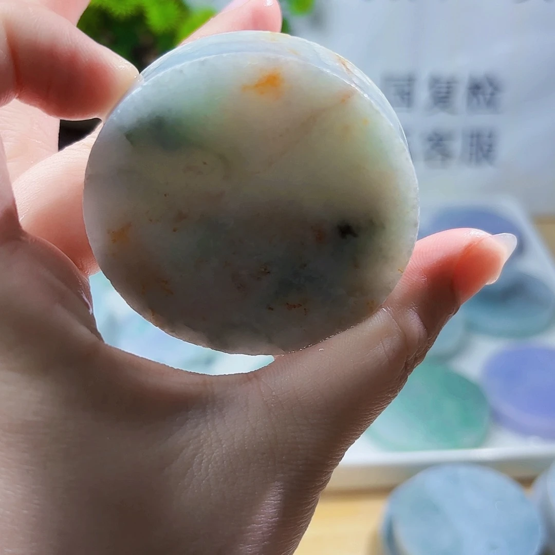 翡翠未镶嵌颈饰翡翠A货丹