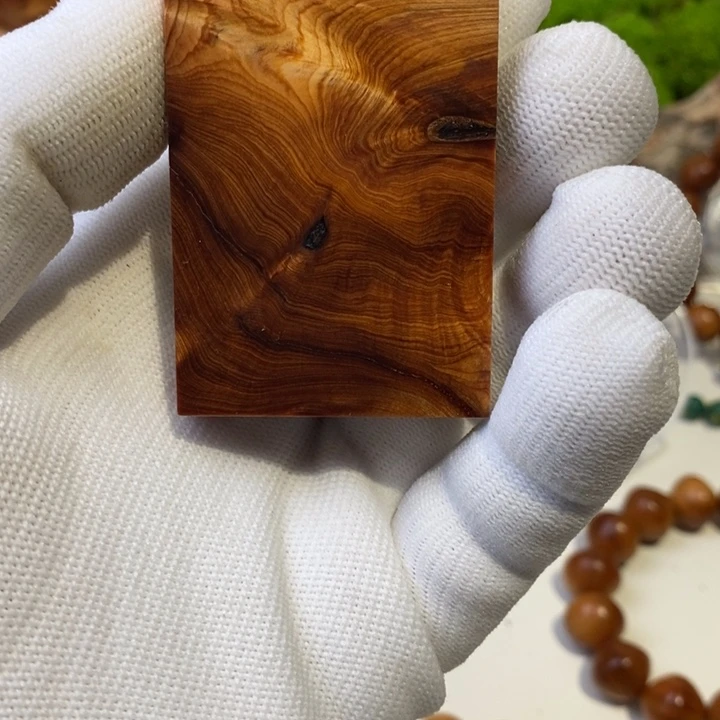 柏木（崖柏）完****做太行崖柏陈化料平安牌