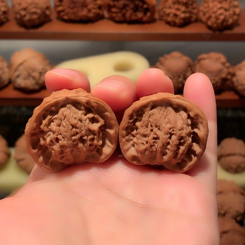 【闪购商品】文玩核桃把件蛇头35