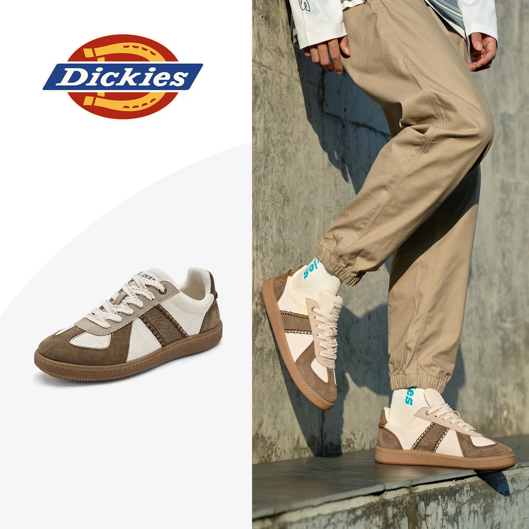 Dickies欧若风德训鞋女情侣板鞋复古潮流女鞋百搭小众耐磨休闲鞋