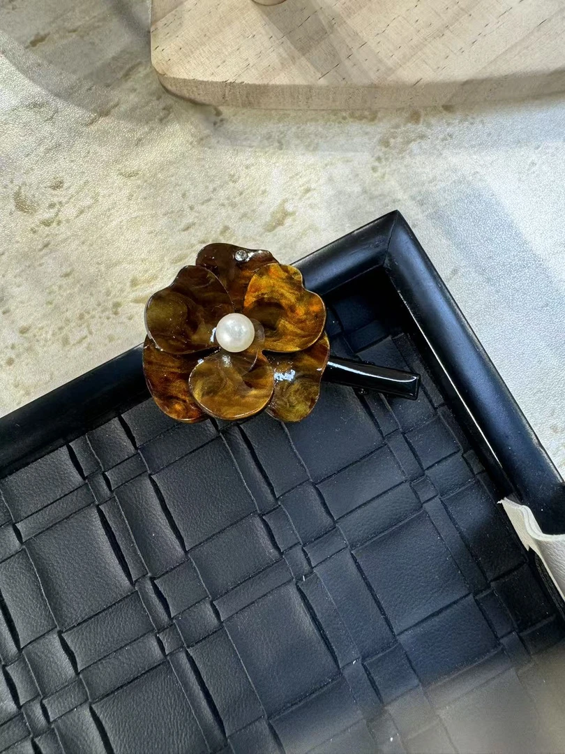 女日韩鸭嘴夹抓夹男女通用发夹手工素款百搭轻奢饰品