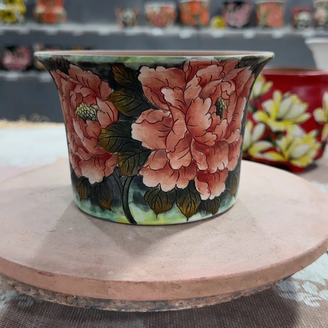 陶瓷花盆陶瓷花盆