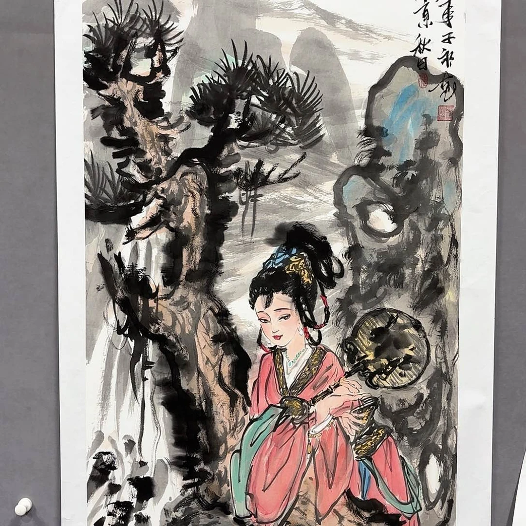 国画国画纯手绘作品请放心去藏