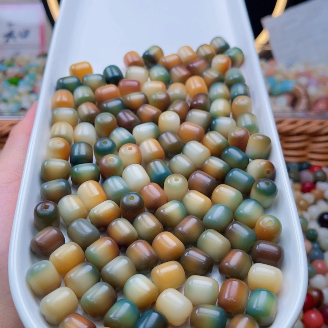 吊坠白玉菩提q10mm/30+6颗敦煌年糕