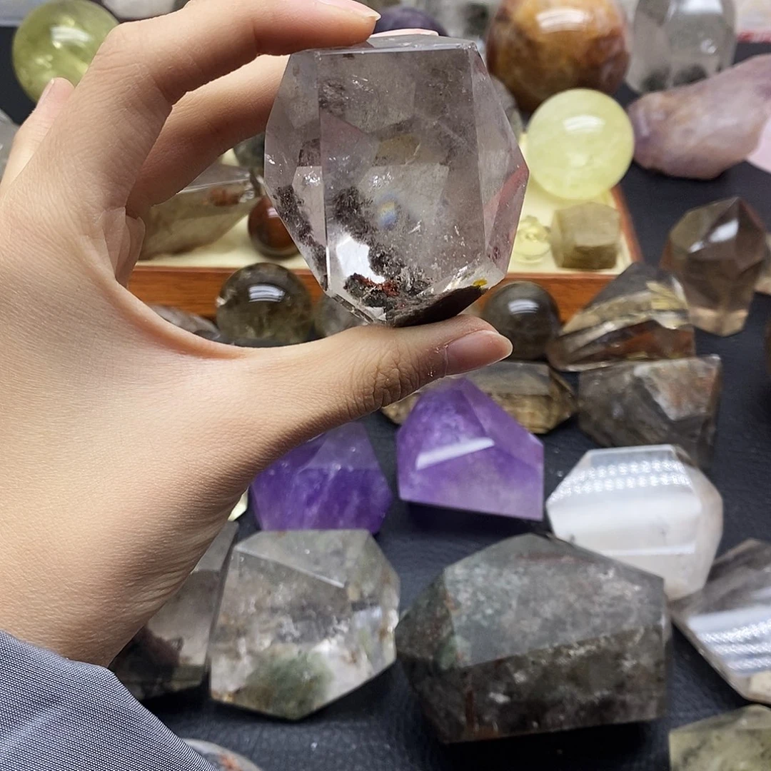 水晶未镶嵌珠宝半成品232水晶石