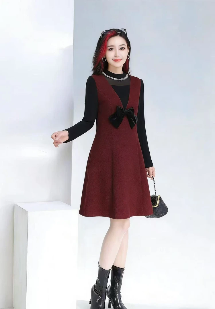 时尚减龄连衣裙C06潮流时尚