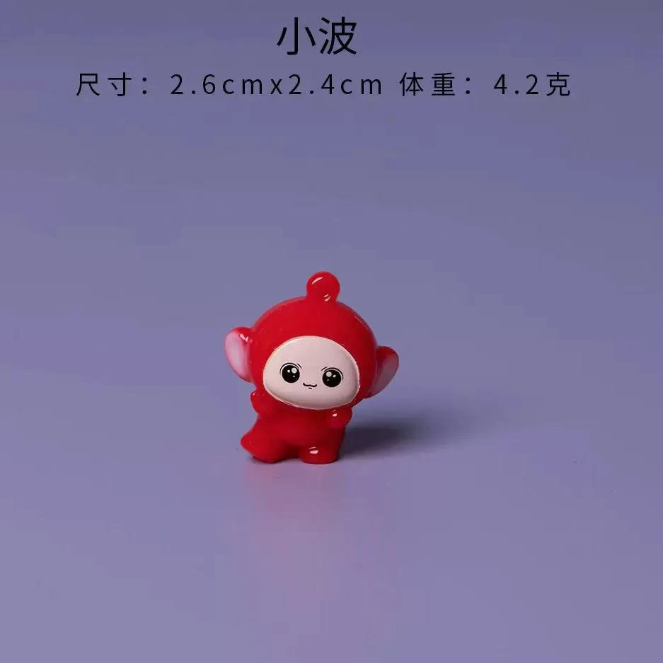 可爱天线宝宝摆件情绪解压系桌面工位办公桌小摆件