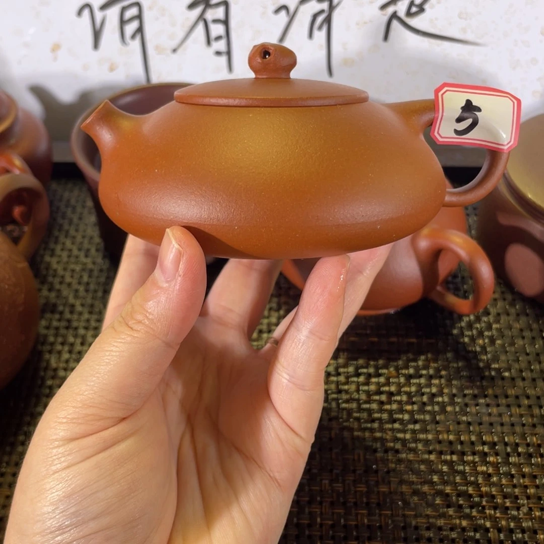 茶壶紫砂憨瓢微瑕