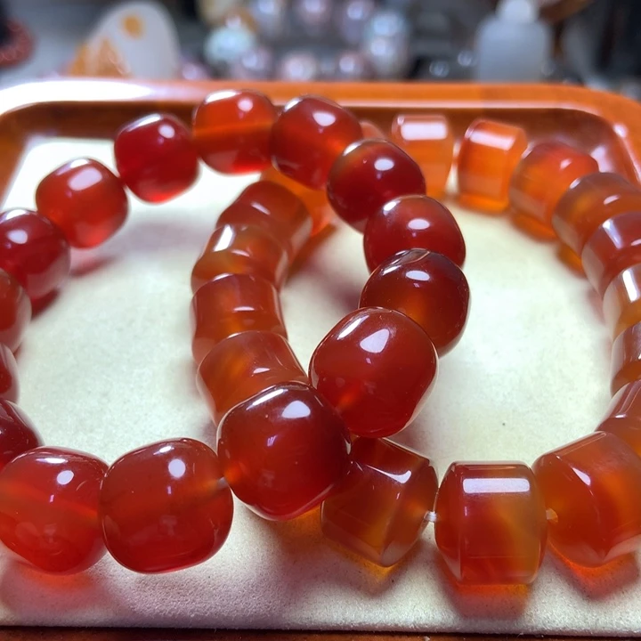 玛瑙/玉髓手串未镶嵌