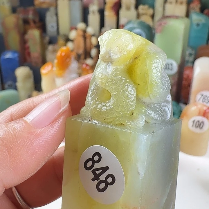 印石青田石印石章料….