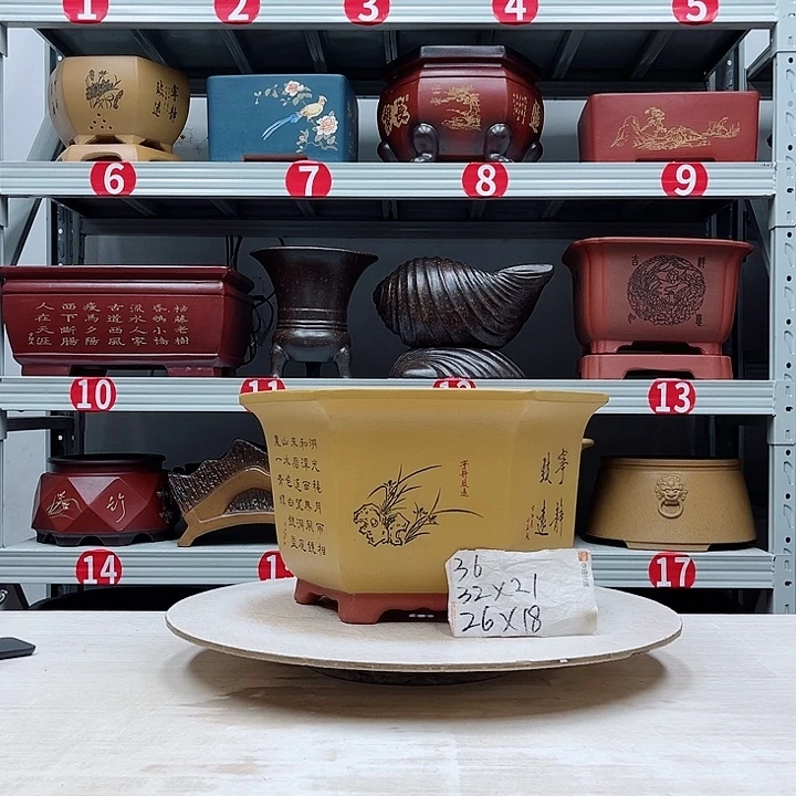 花盆紫砂紫砂花盆