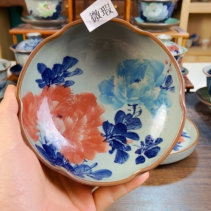 瓷片手工制作工艺精湛等